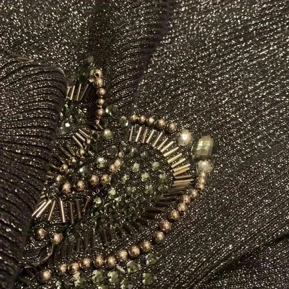 Objects D’art woman metallic beaded cotton sweater - Picture 7 of 10